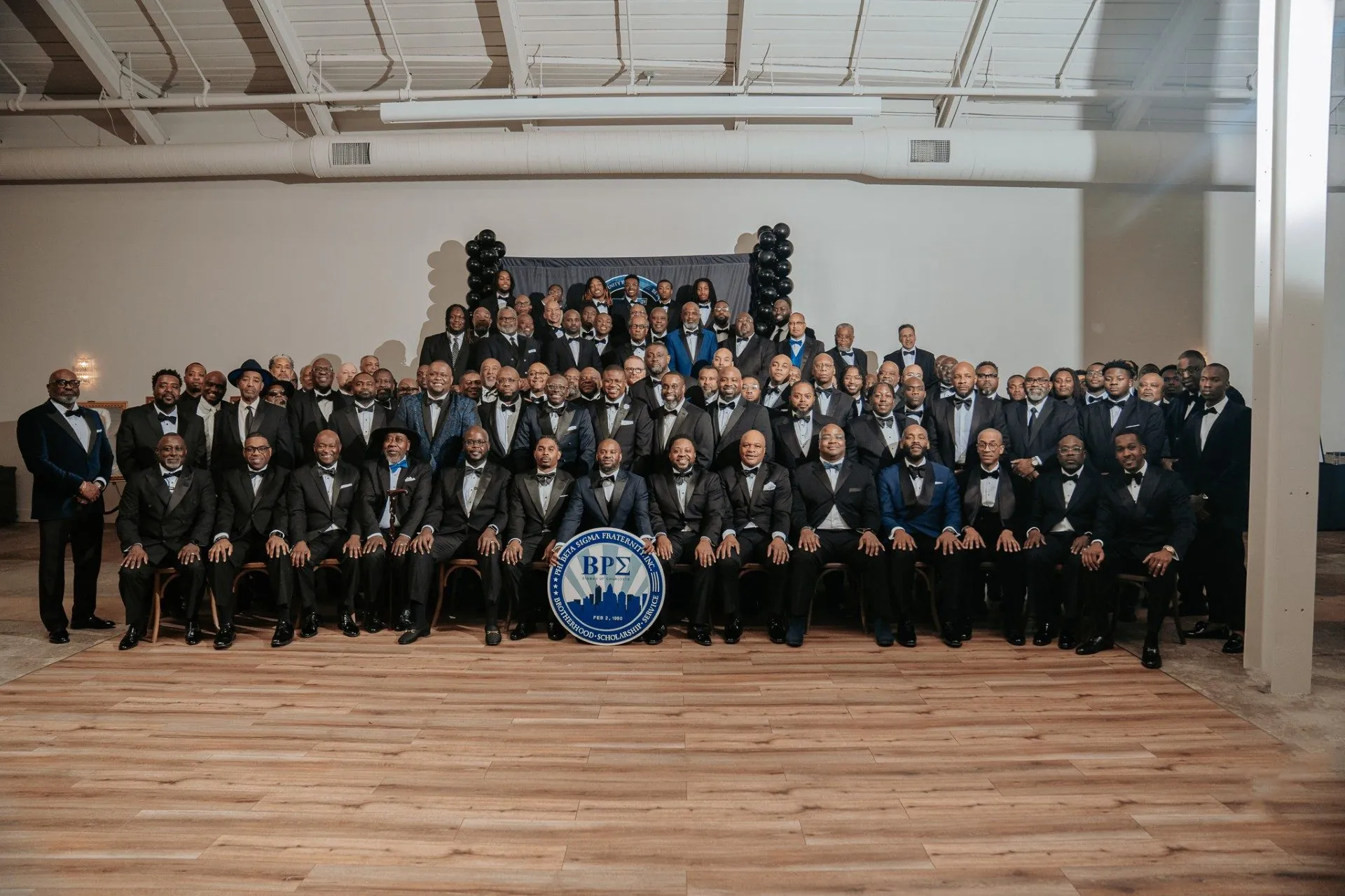 Beta Rho Sigma Chapter — 75th Anniversary Gala group portrait